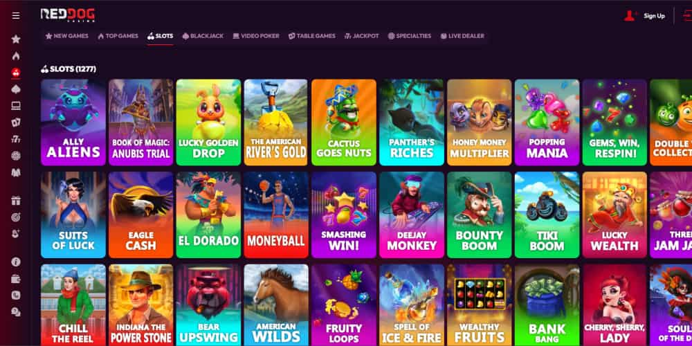 Red Dog slots