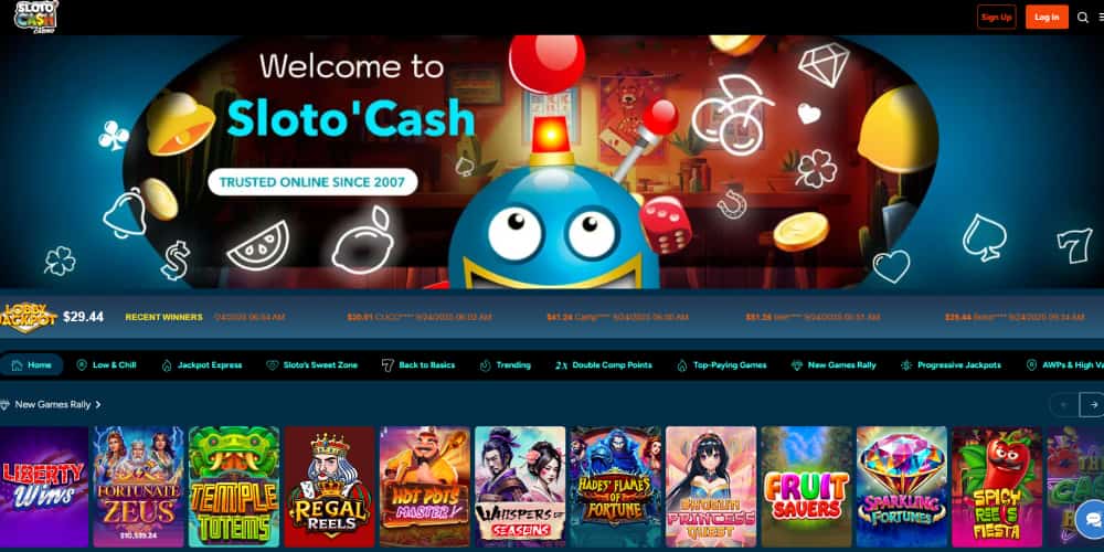 Sloto’Cash roulette