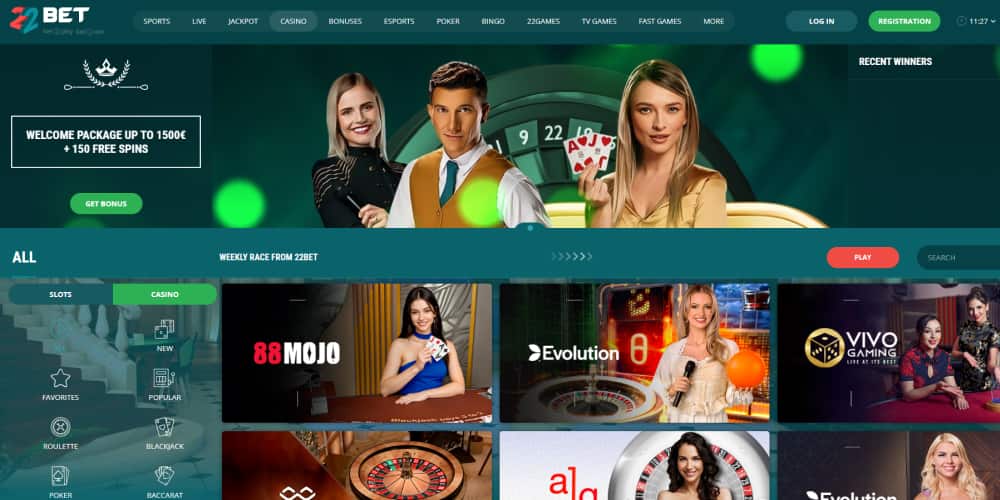 22Bet Casino