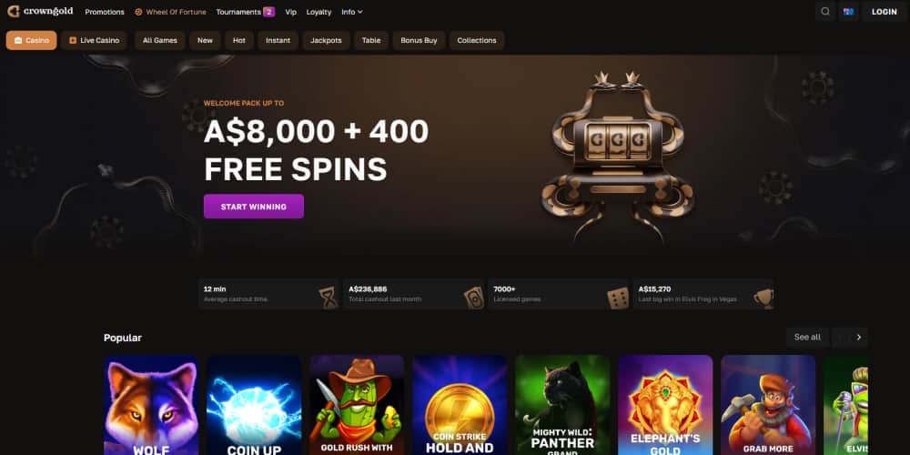 CrownGold casino