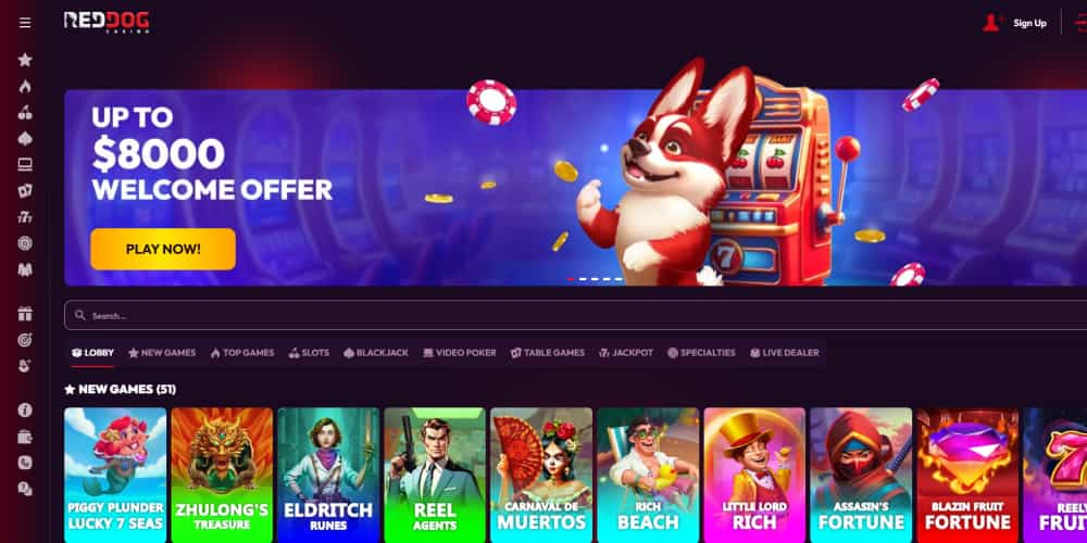 Red Dog live dealers